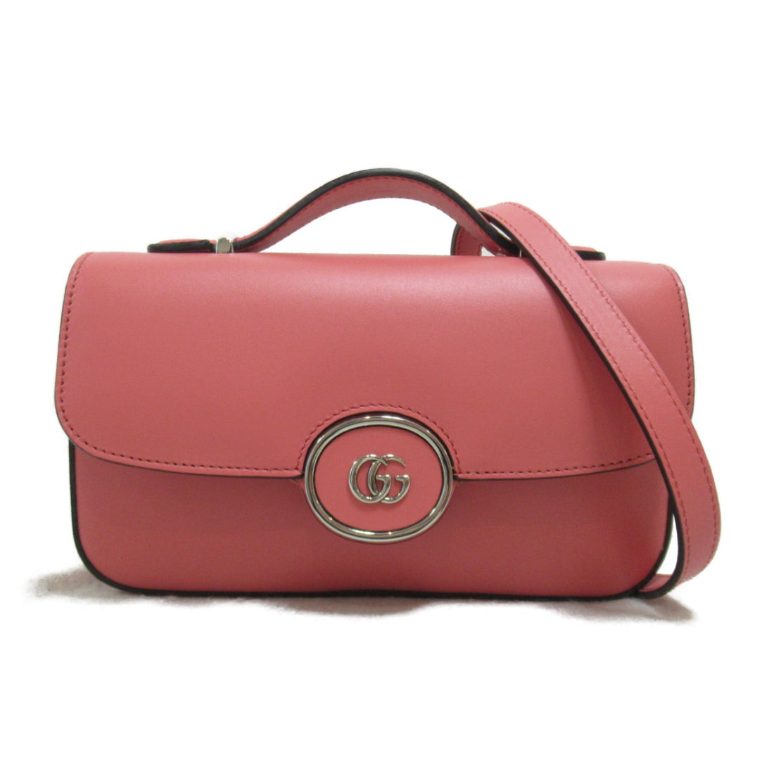 Gucci Mini Leather Shoulder Bag Pink