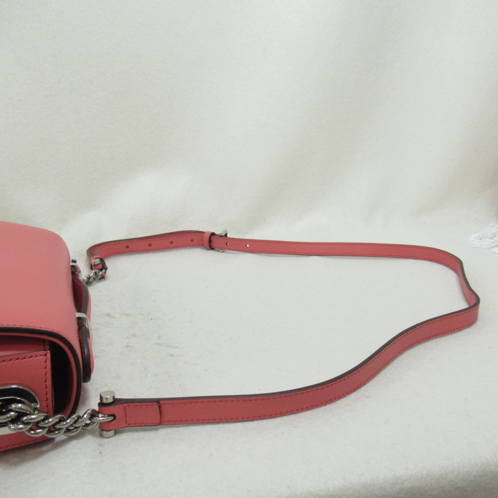 Gucci Mini Leather Shoulder Bag Pink