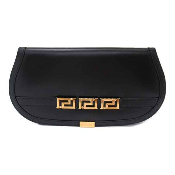 Versace Greca Clutch Bag Leather Clutch Bag 10072281A051341B00V in Excellent Condition