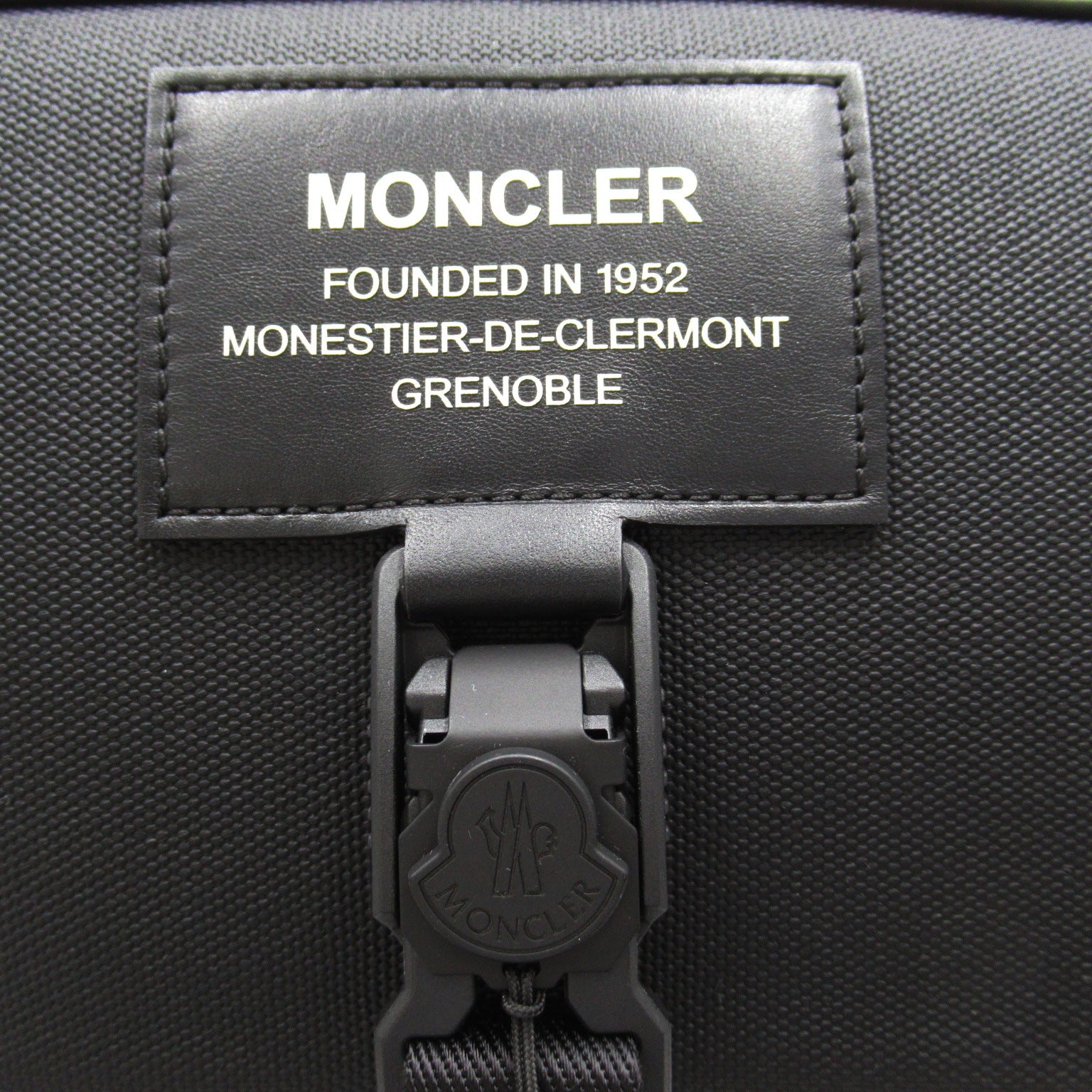 Moncler Polyester Shoulder Bag Black