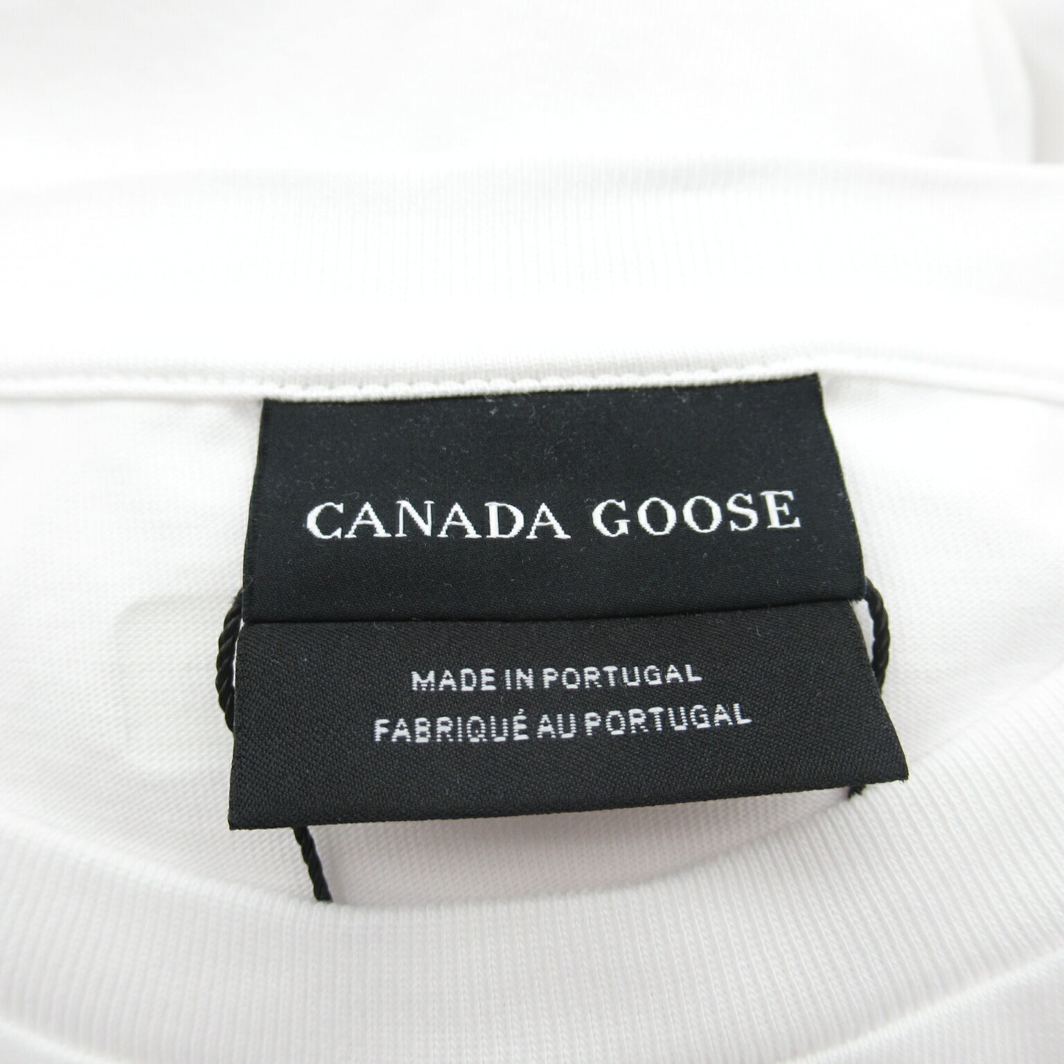 Canada Goose Cotton T-Shirt White XL