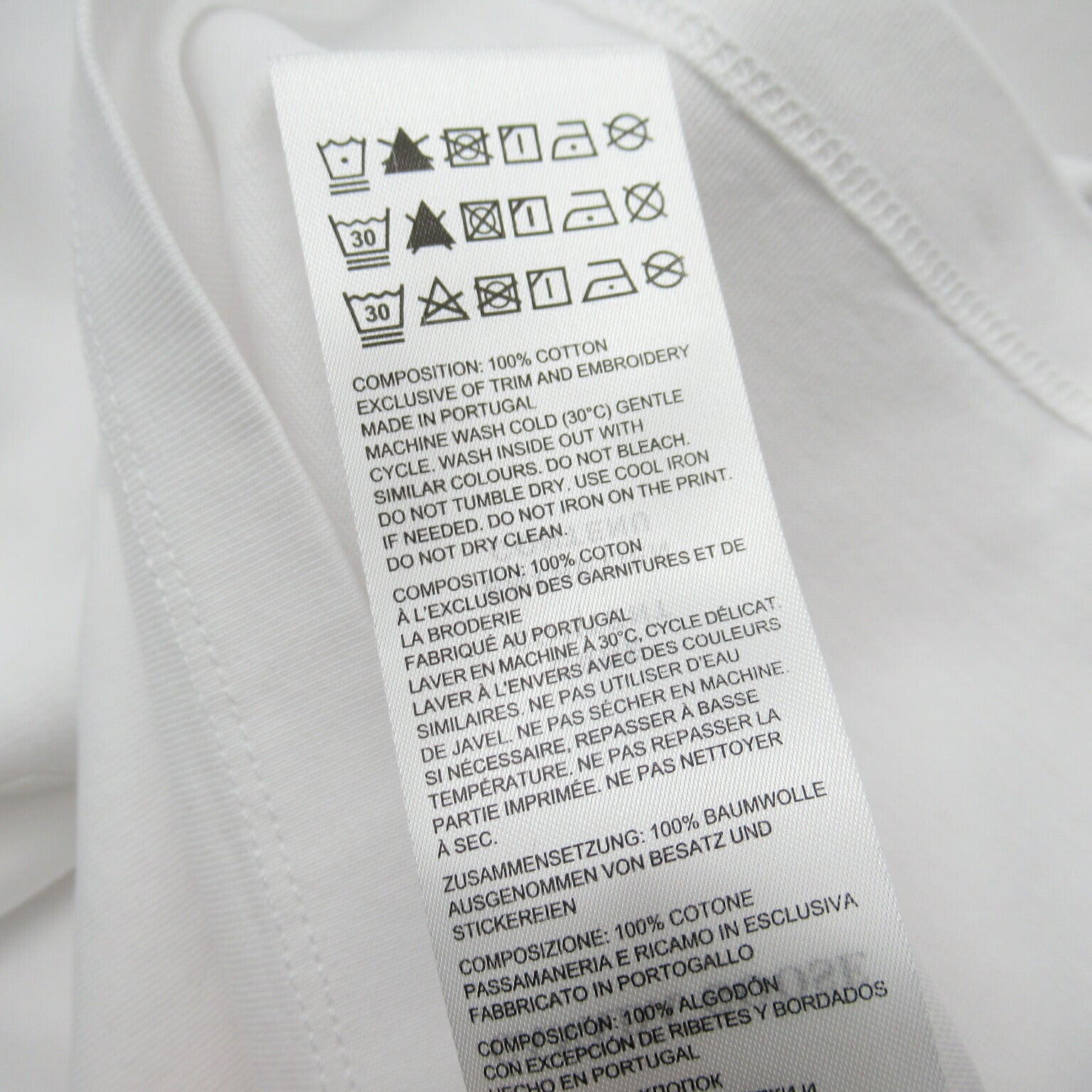 Canada Goose Cotton T-Shirt White XL