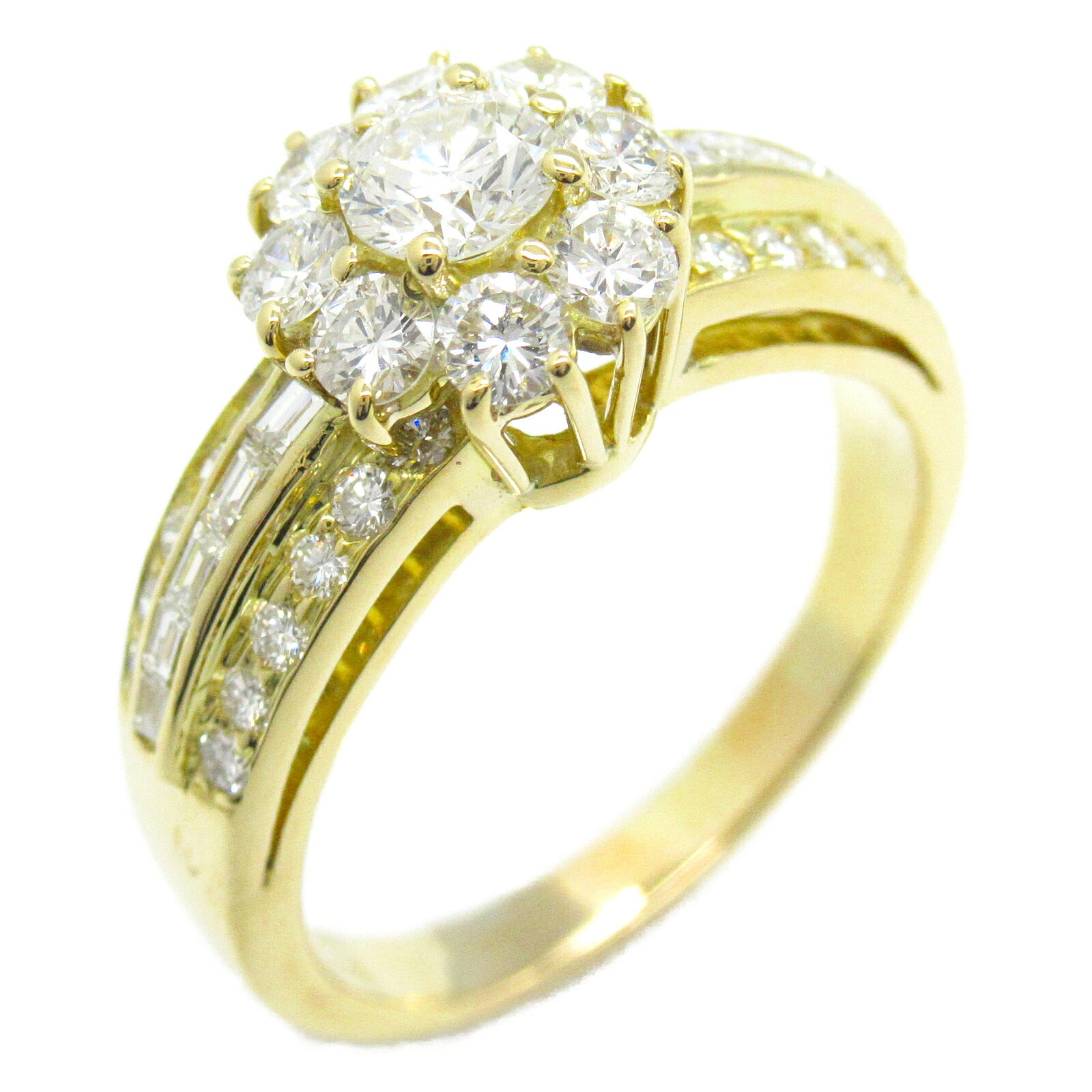 Van Cleef & Arpels Diamond Ring K18 Yellow Gold