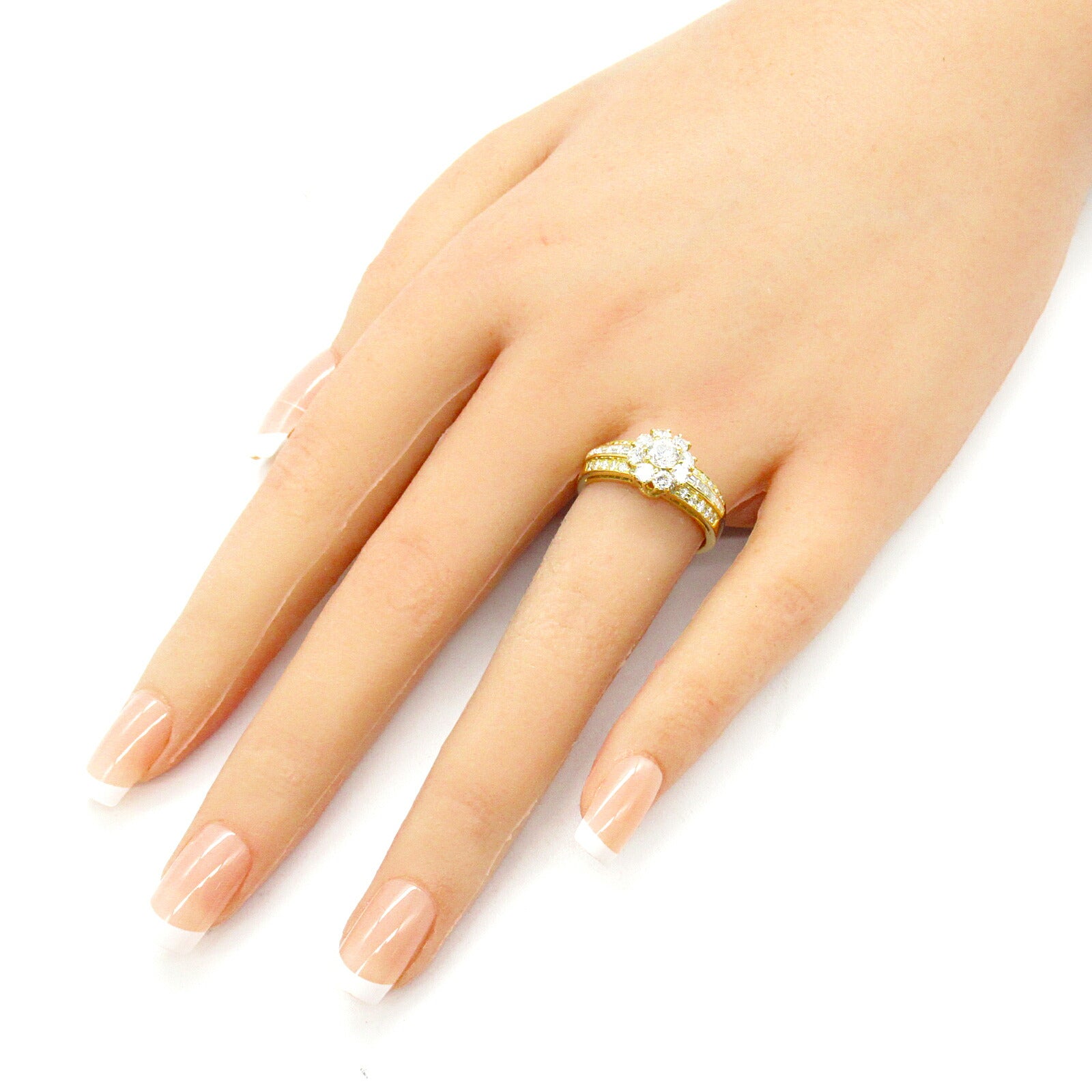 Van Cleef & Arpels Diamond Ring K18 Yellow Gold