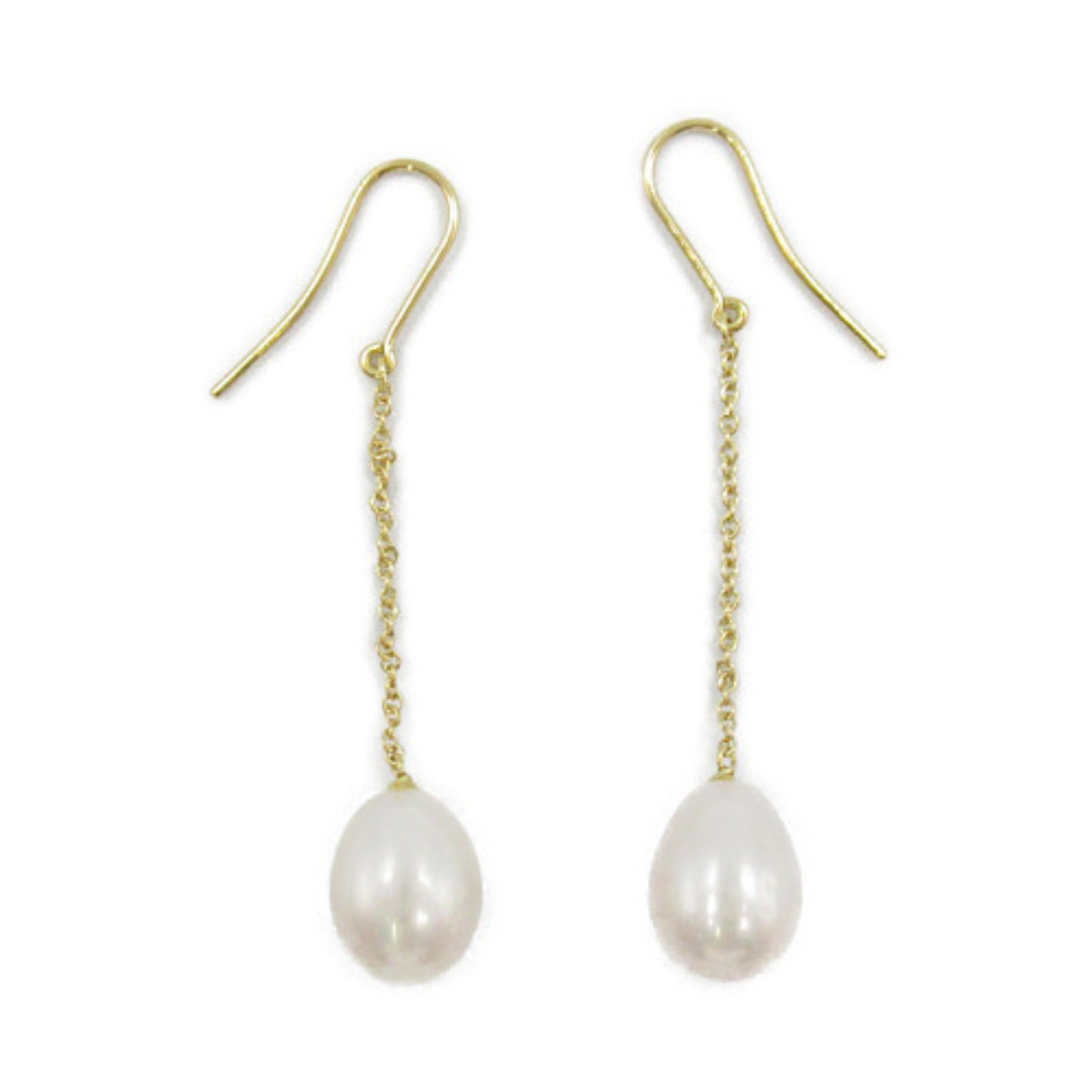 Tiffany & Co x Elsa Peretti 18K Pearls by the Yard Earrings Metal Earrings in Great Condition