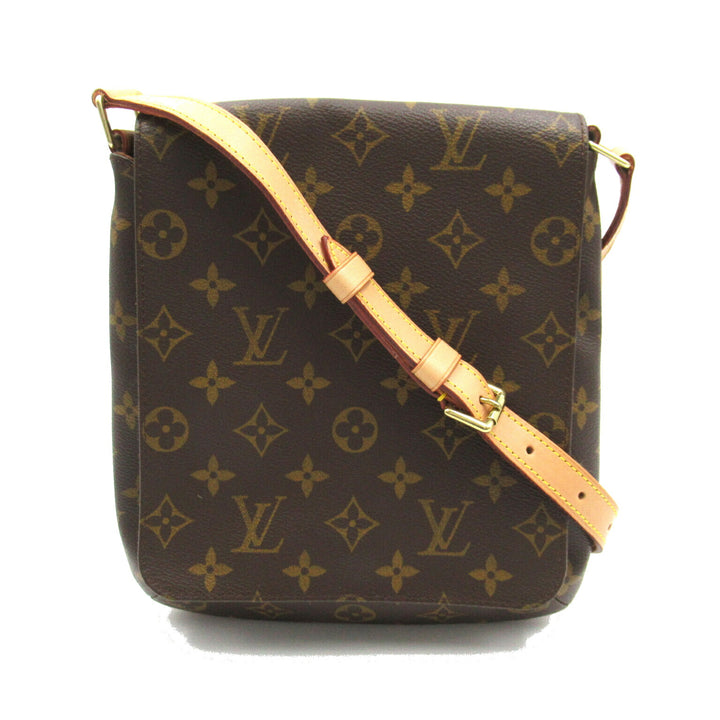 Louis Vuitton Musette Salsa Short Shoulder Bag Brown