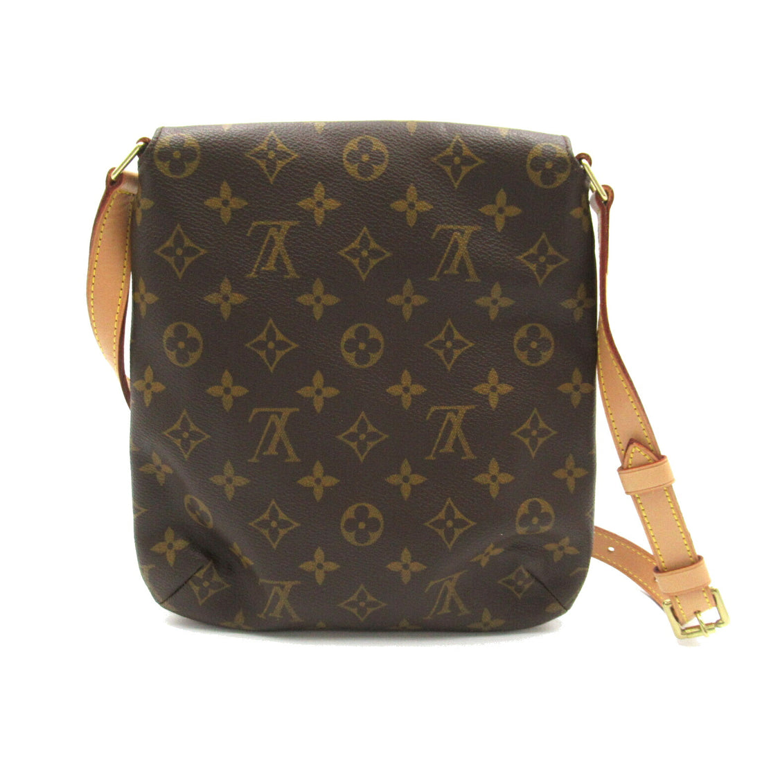 Louis Vuitton Musette Salsa Short Shoulder Bag Brown