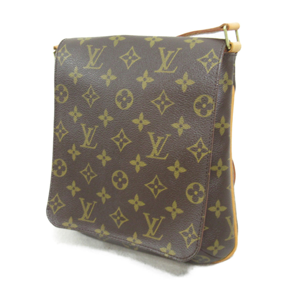 Louis Vuitton Musette Salsa Long Shoulder Bag Brown