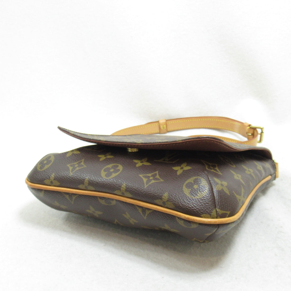 Louis Vuitton Musette Salsa Long Shoulder Bag Brown