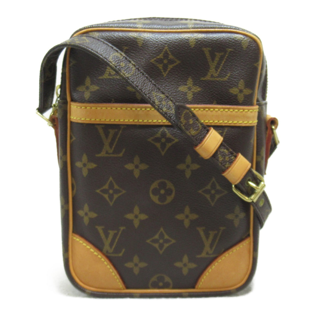 Louis Vuitton Danube Shoulder Bag Monogram Brown