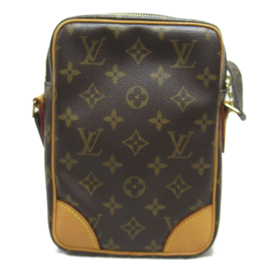 Louis Vuitton Danube Shoulder Bag Monogram Brown