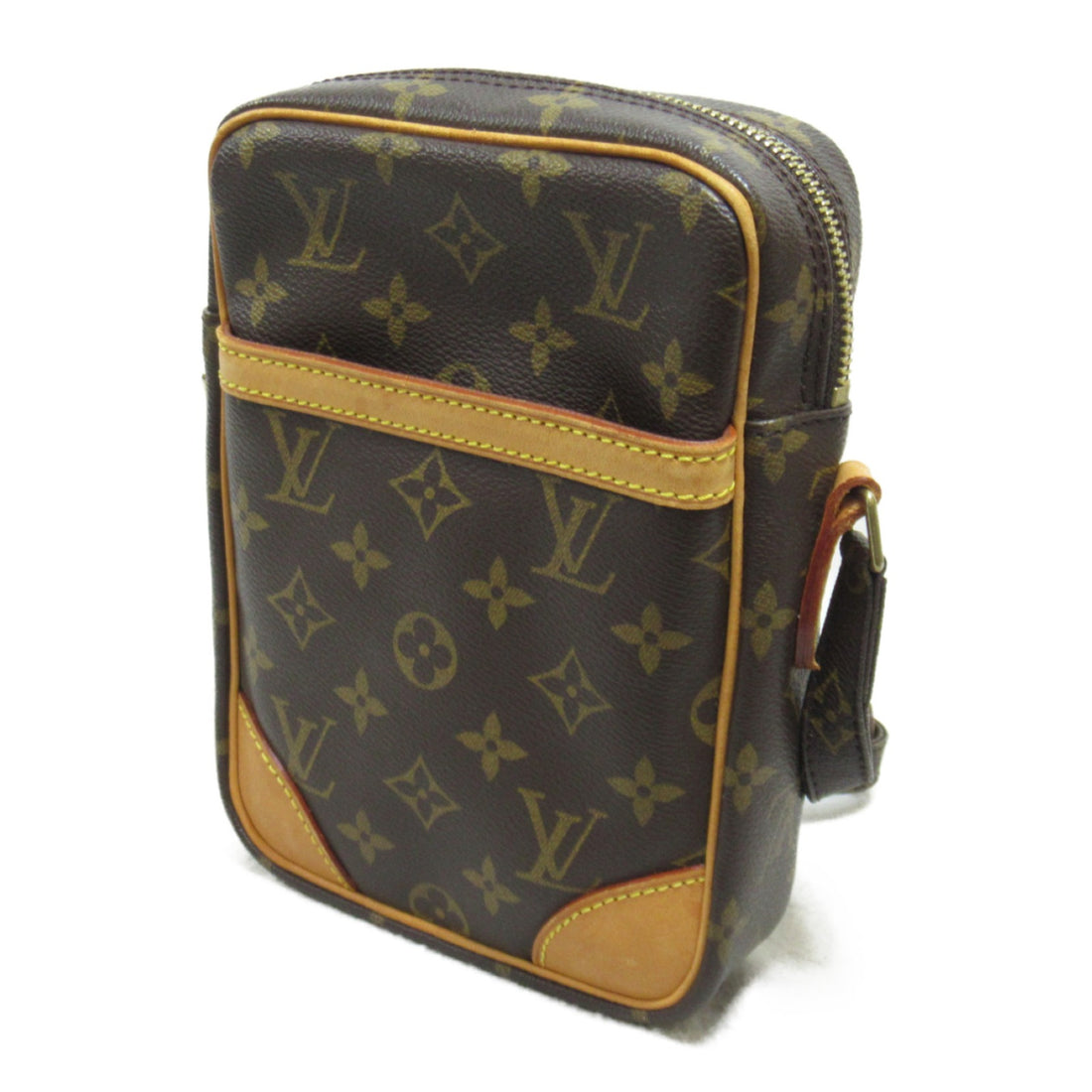 Louis Vuitton Danube Shoulder Bag Monogram Brown