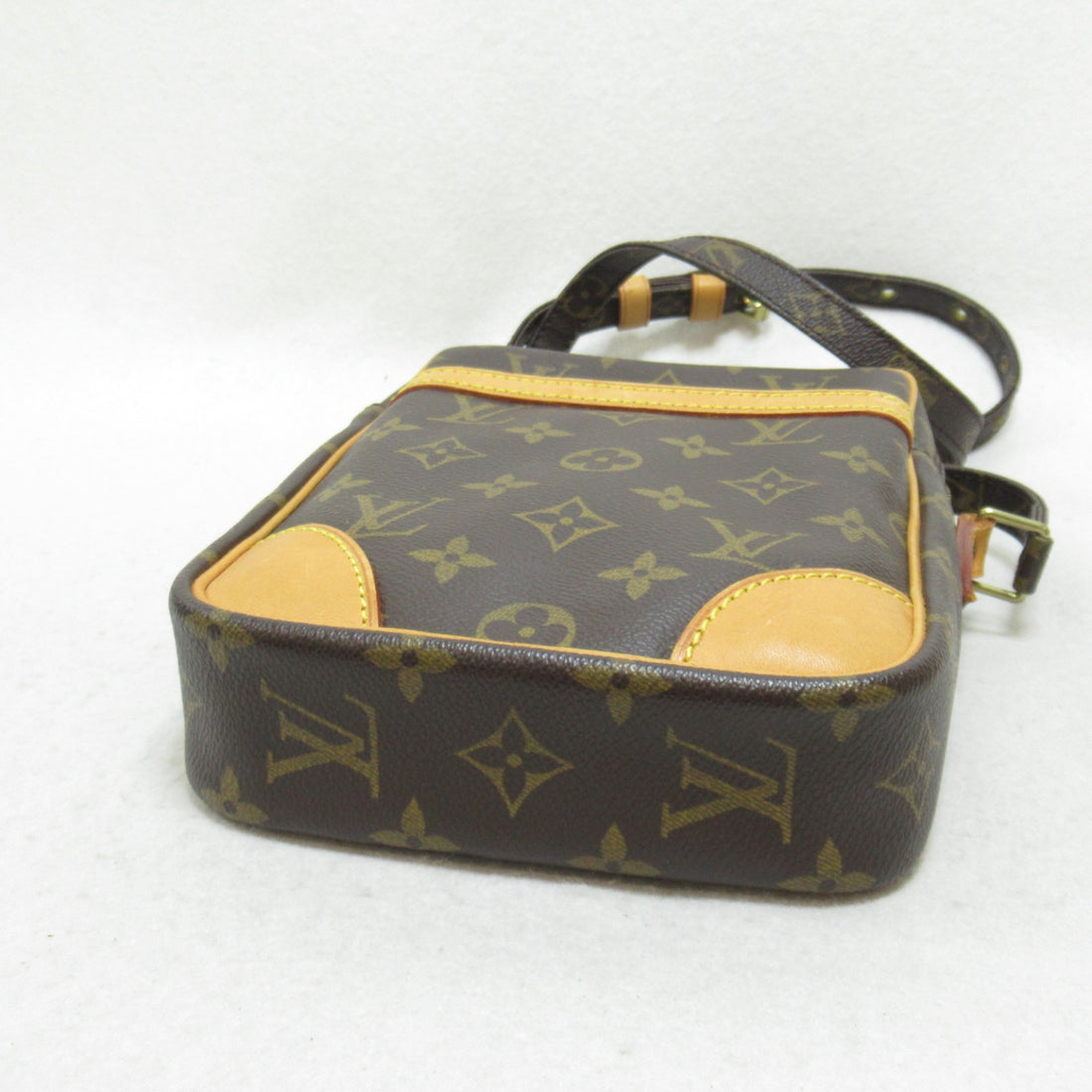 Louis Vuitton Danube Shoulder Bag Monogram Brown