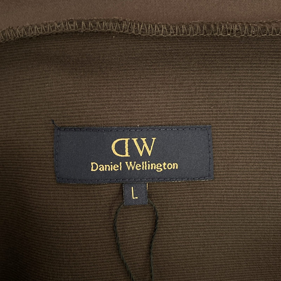 Daniel Wellington Cotton Sweat Hoodie Brown DW02100003L