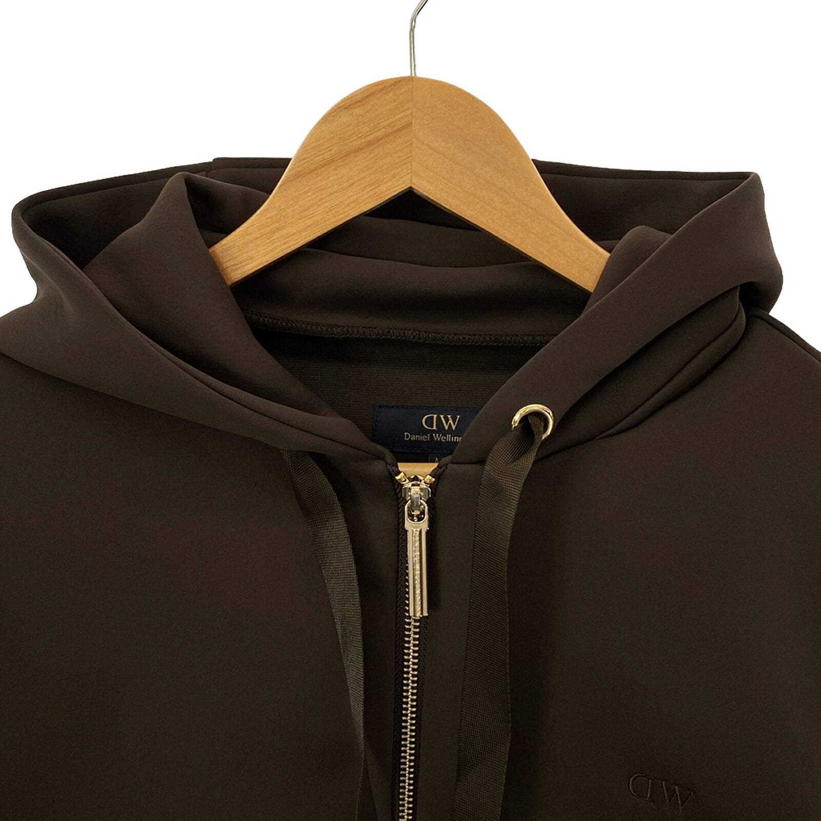 Daniel Wellington Cotton Sweat Hoodie Brown DW02100003M