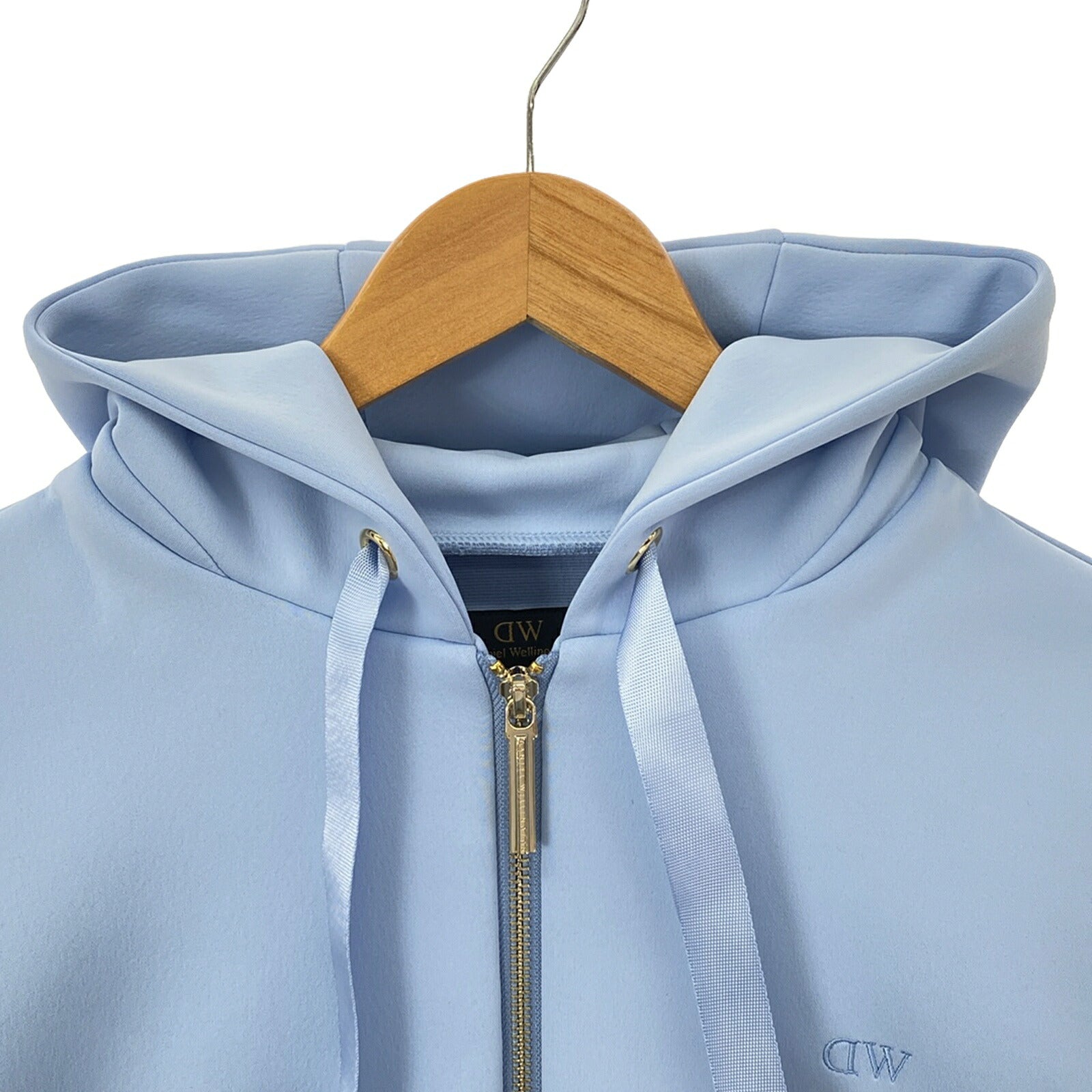 Daniel Wellington Cotton Sweat Hoodie Blue