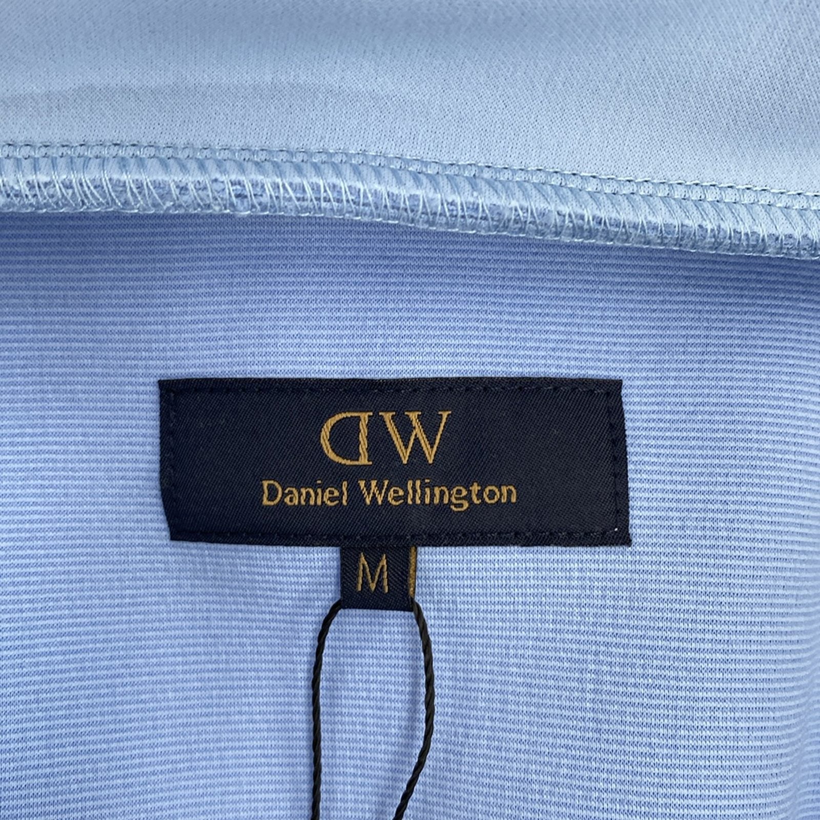 Daniel Wellington Cotton Sweat Hoodie Blue