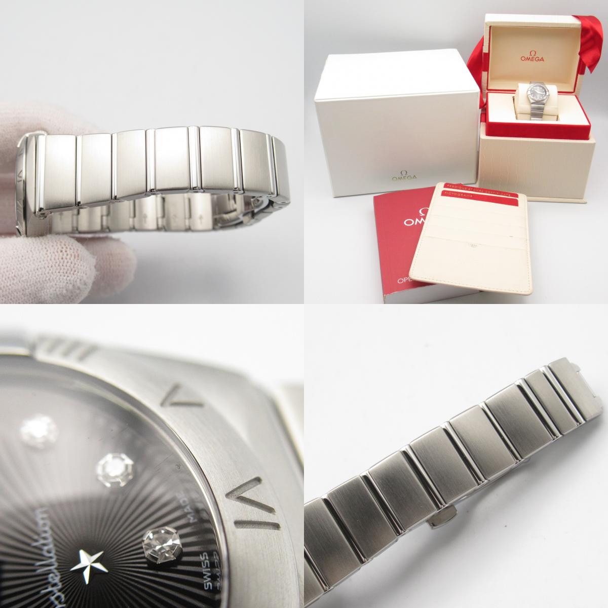 Omega Constellation Quartz Watch Stainless Steel