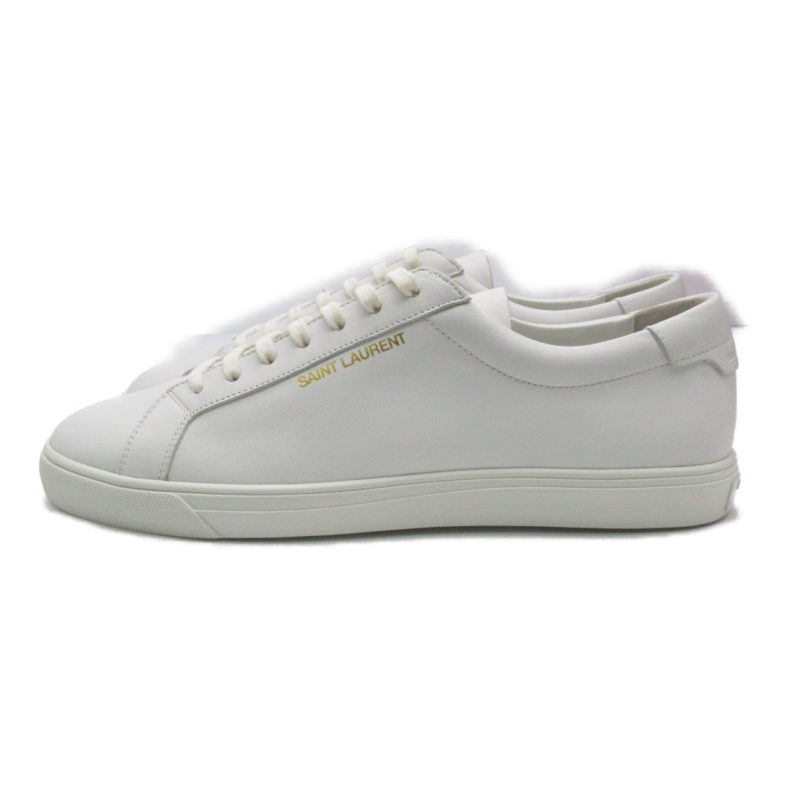 Saint Laurent Leather Rubber Sneakers