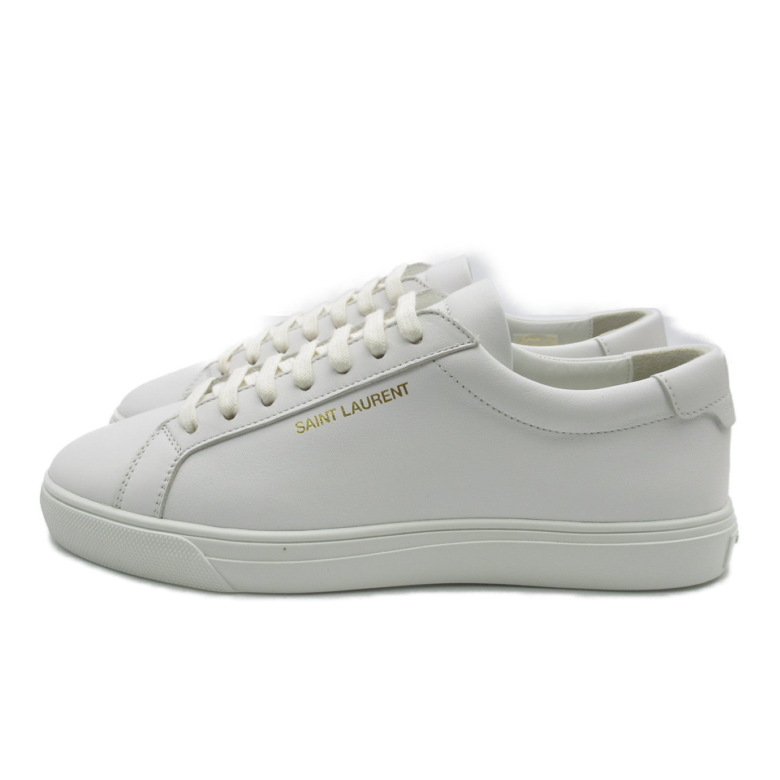 Yves Saint Laurent Leather Rubber Sneakers