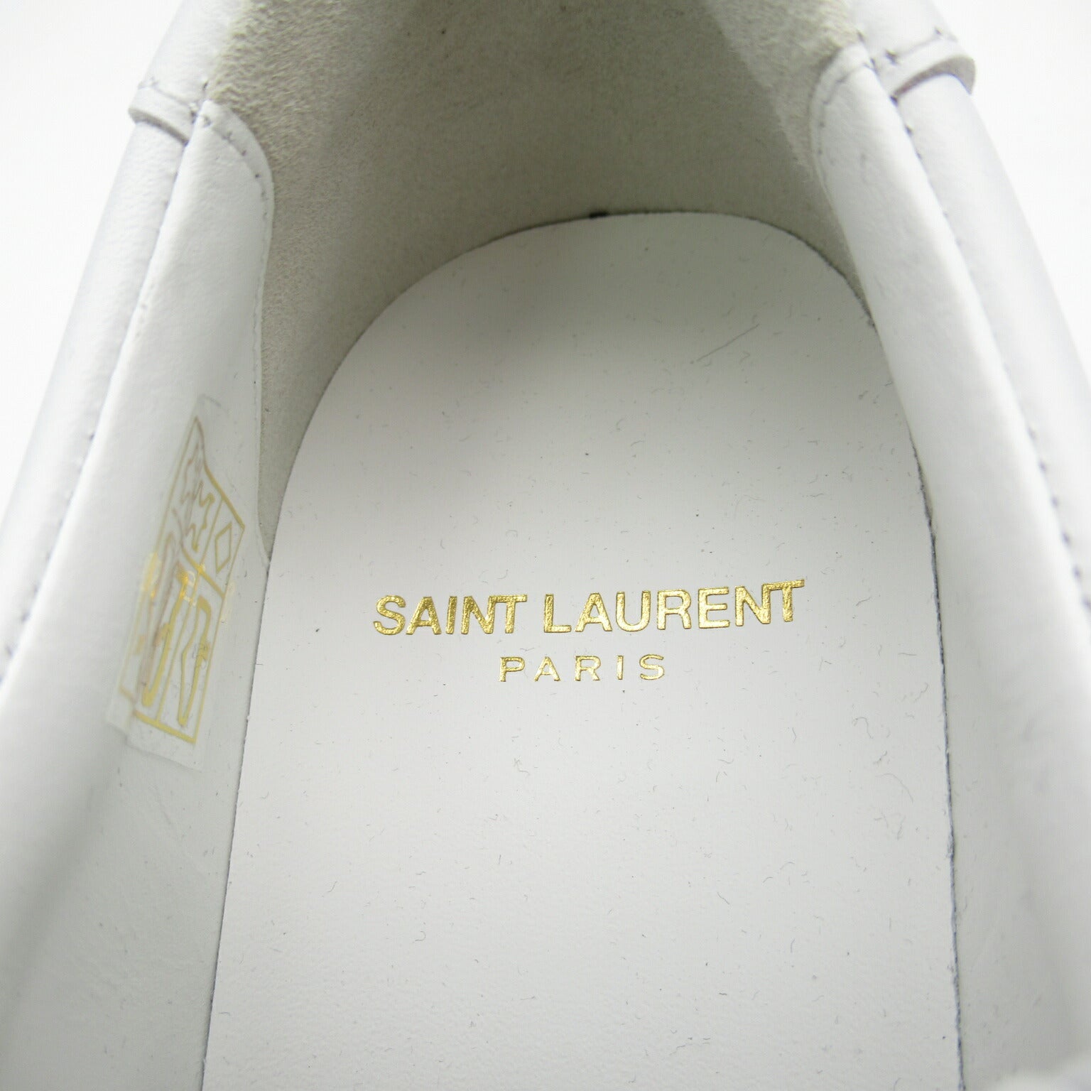 Yves Saint Laurent Leather Rubber Sneakers