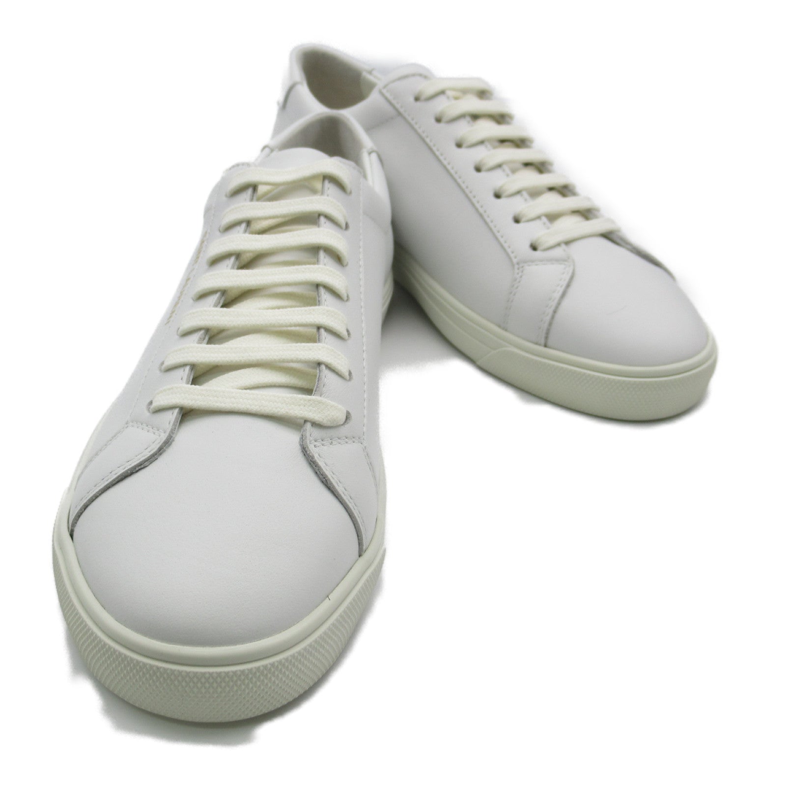 Saint Laurent Leather Rubber Sneakers