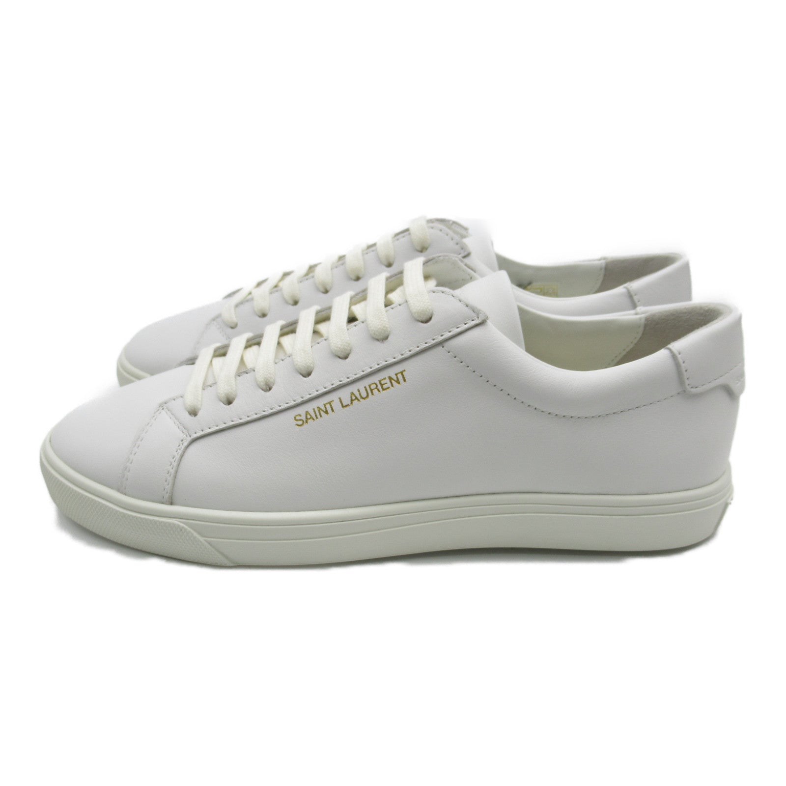 Saint Laurent Leather Rubber Sneakers