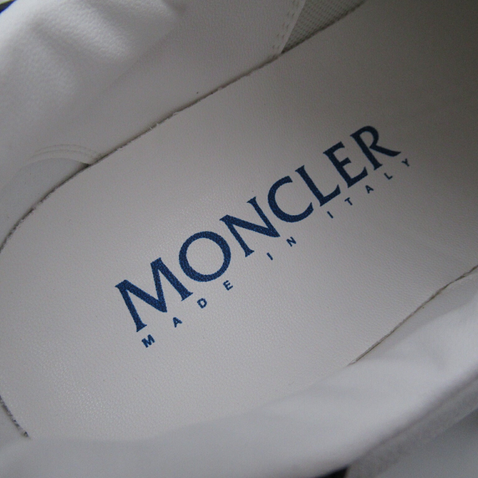 Moncler Monaco M Leather Rubber Sneakers