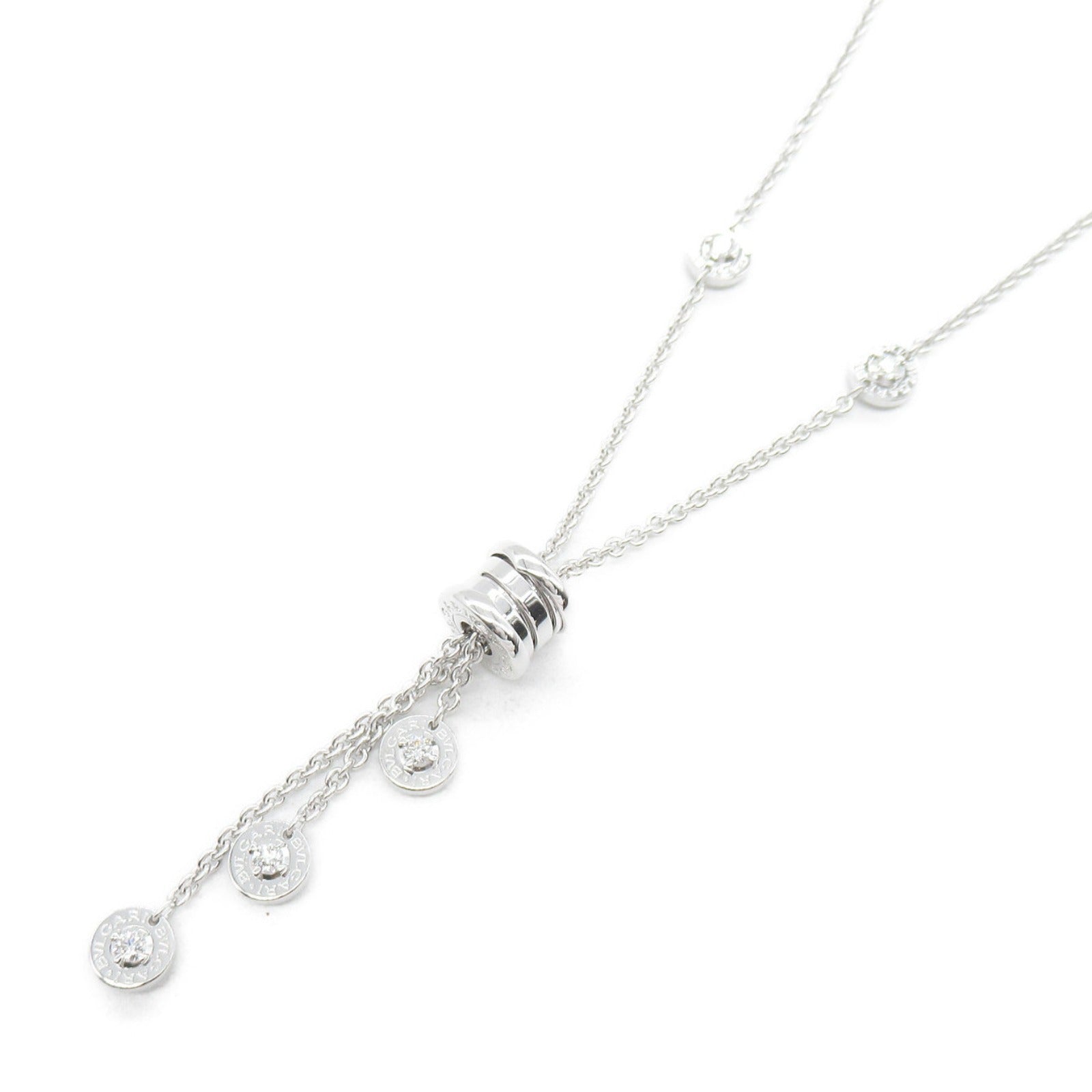 Bvlgari B-zero1 Diamond Necklace K18WG