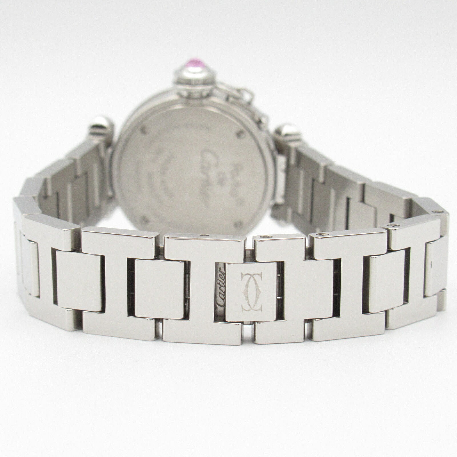 Cartier Miss Pasha Stainless Steel Watch W3140008