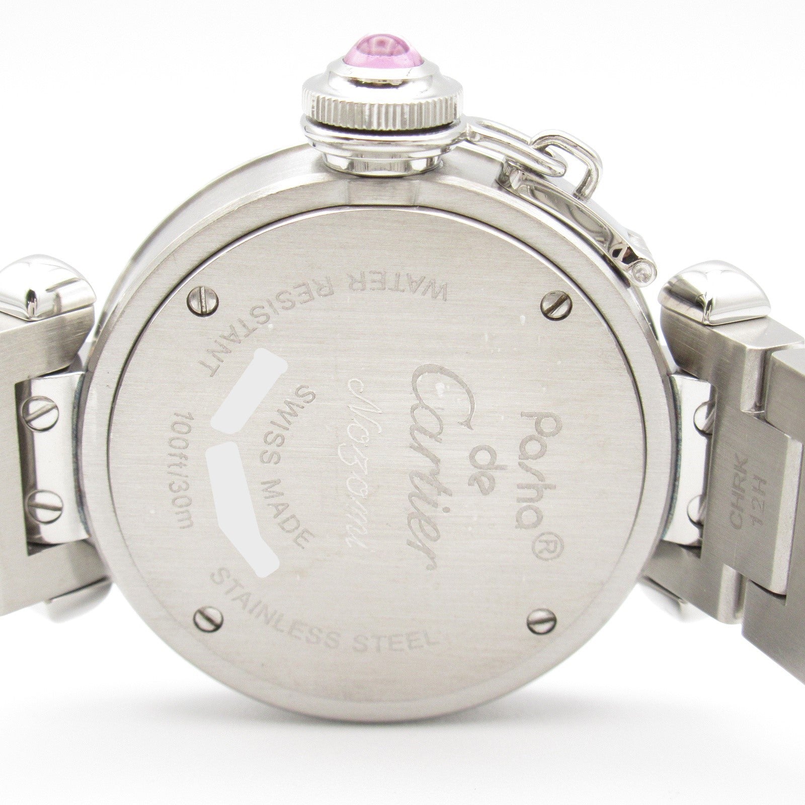 Cartier Miss Pasha Stainless Steel Watch W3140008