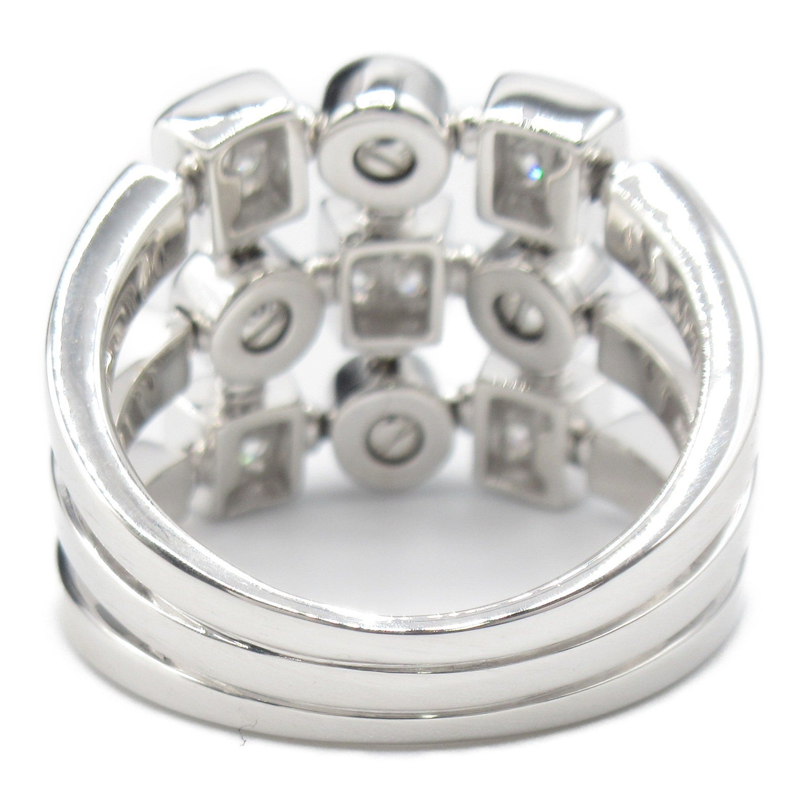 Bvlgari Lucia Diamond Ring K18WG White Gold