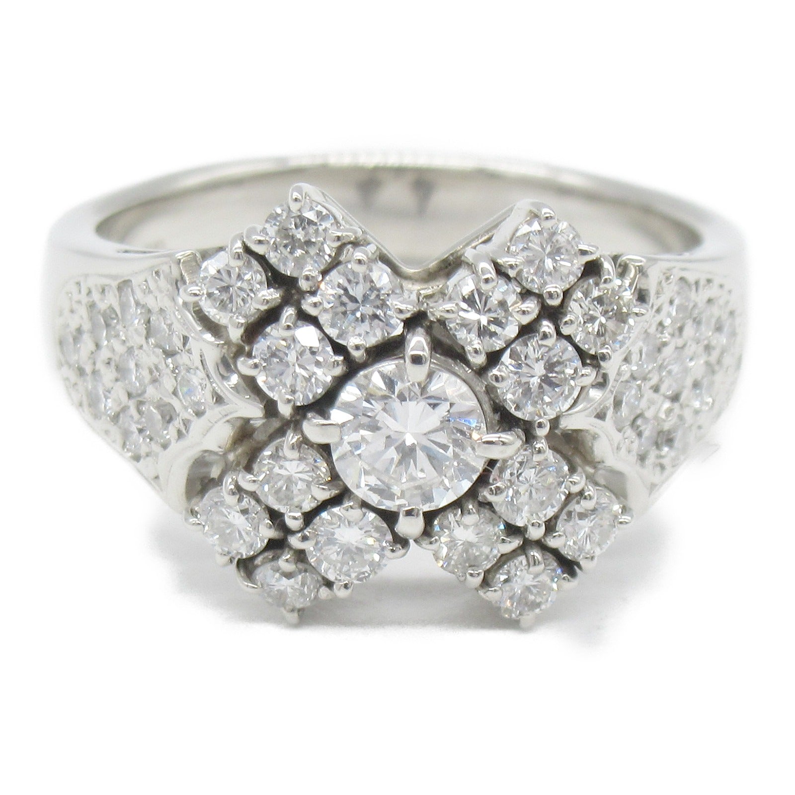 Platinum Diamond Ring Jewelry