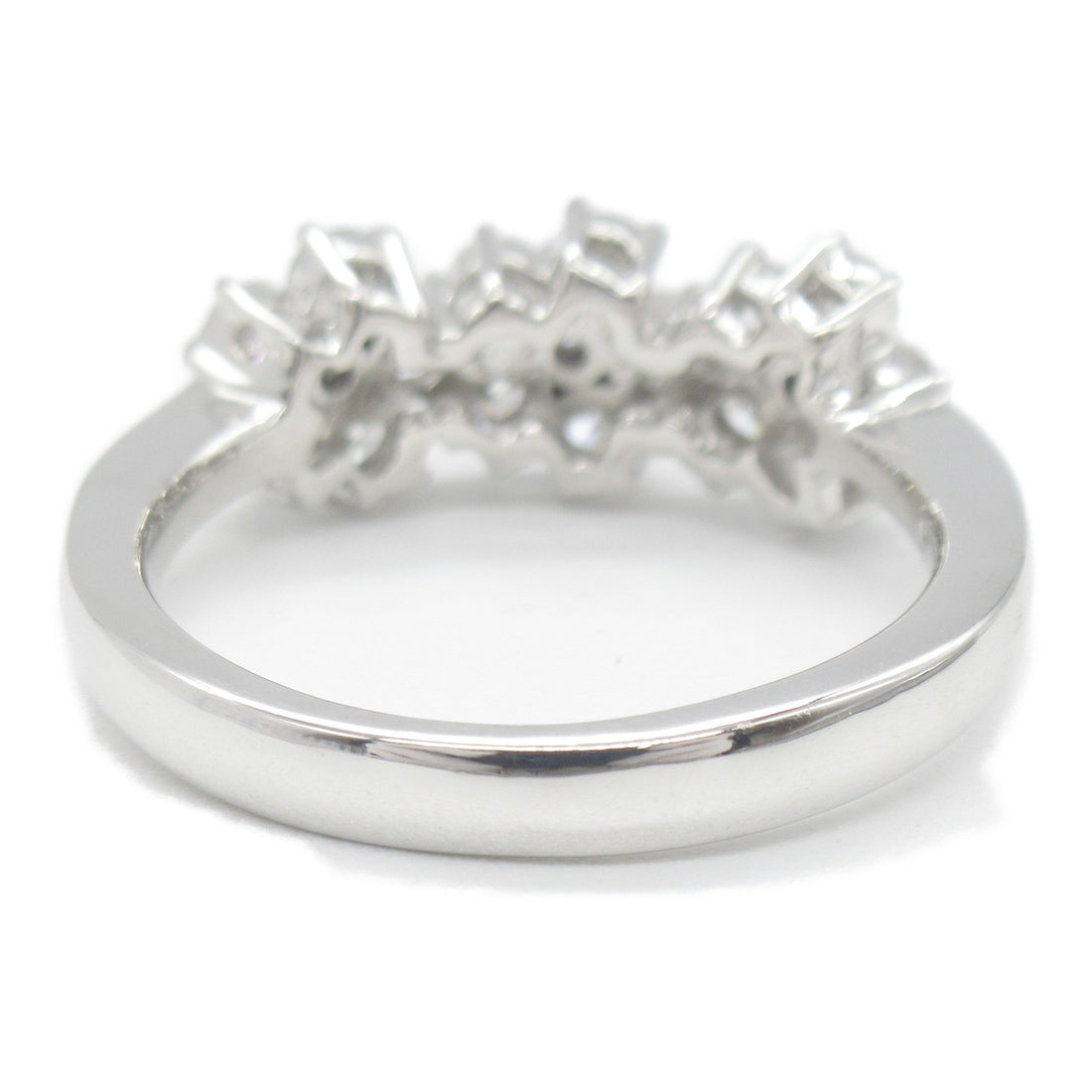 K18WG White Gold Diamond Ring