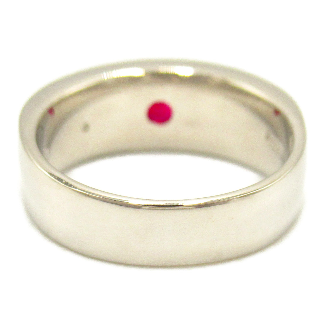 Platinum Ruby Diamond Ring Jewelry