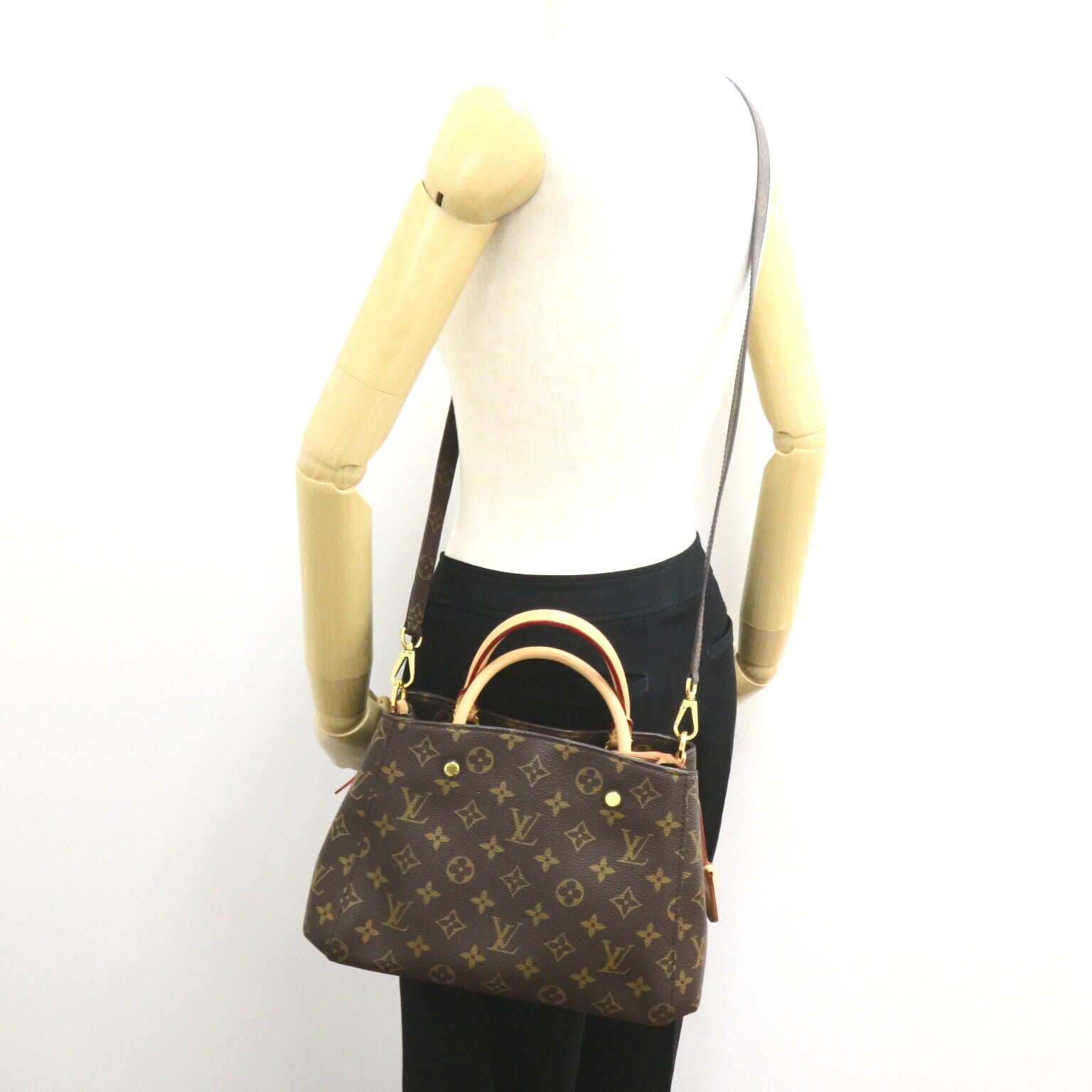 Louis Vuitton Montaigne BB Tote Bag M41055