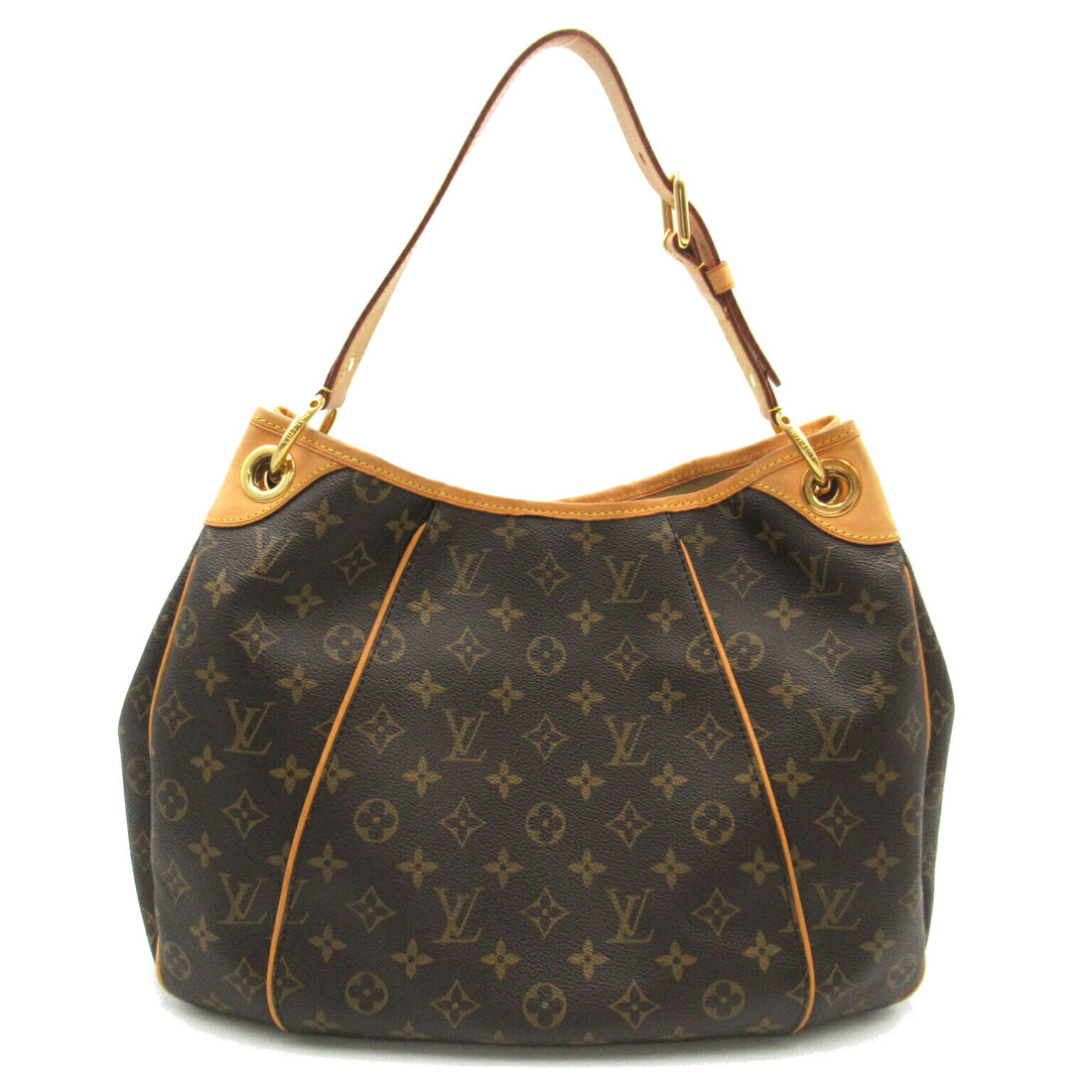 Louis Vuitton Galliera PM Shoulder Bag Brown