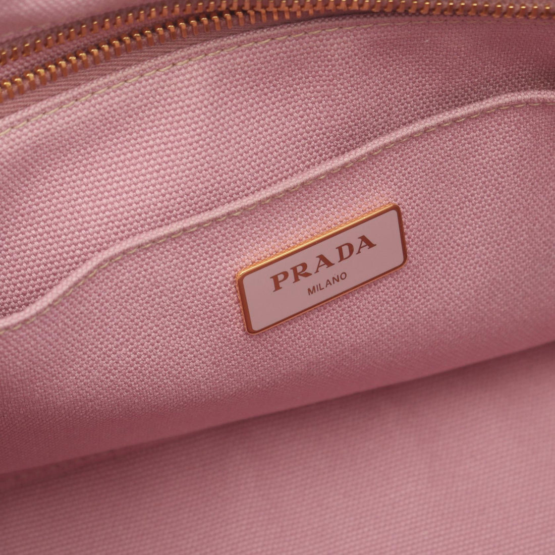 Prada Canapa Canvas Tote Bag