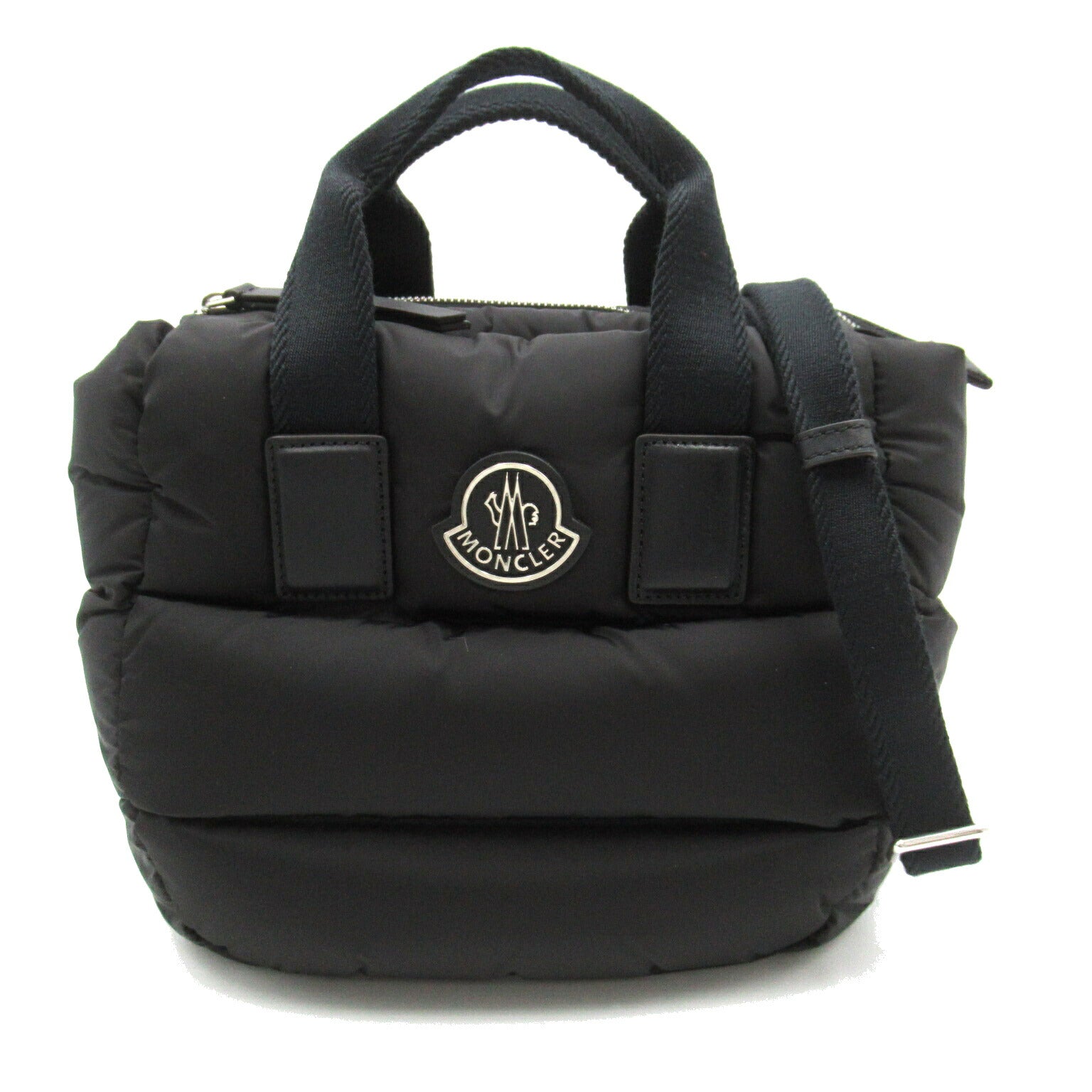 Moncler Nylon 2way Shoulder Bag Black