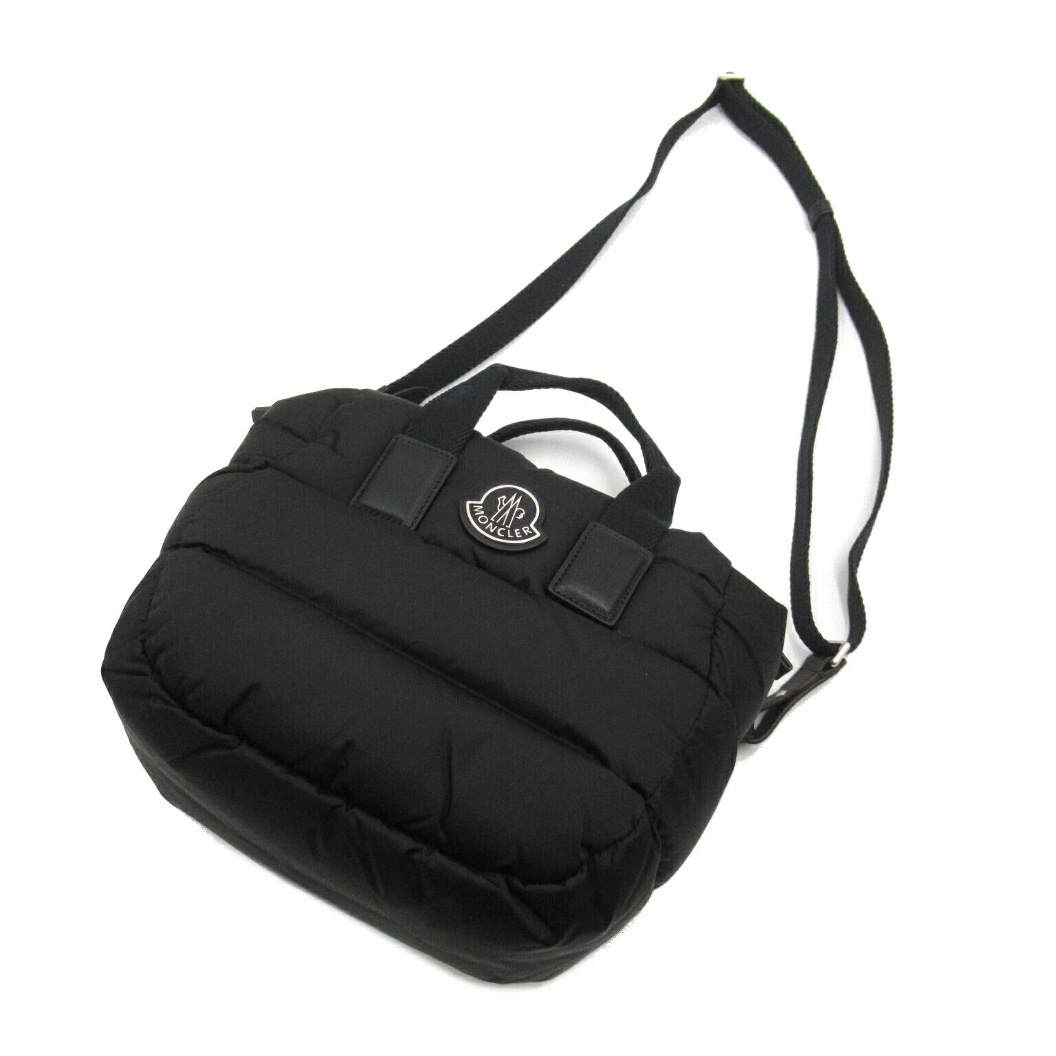 Moncler Nylon 2way Shoulder Bag Black