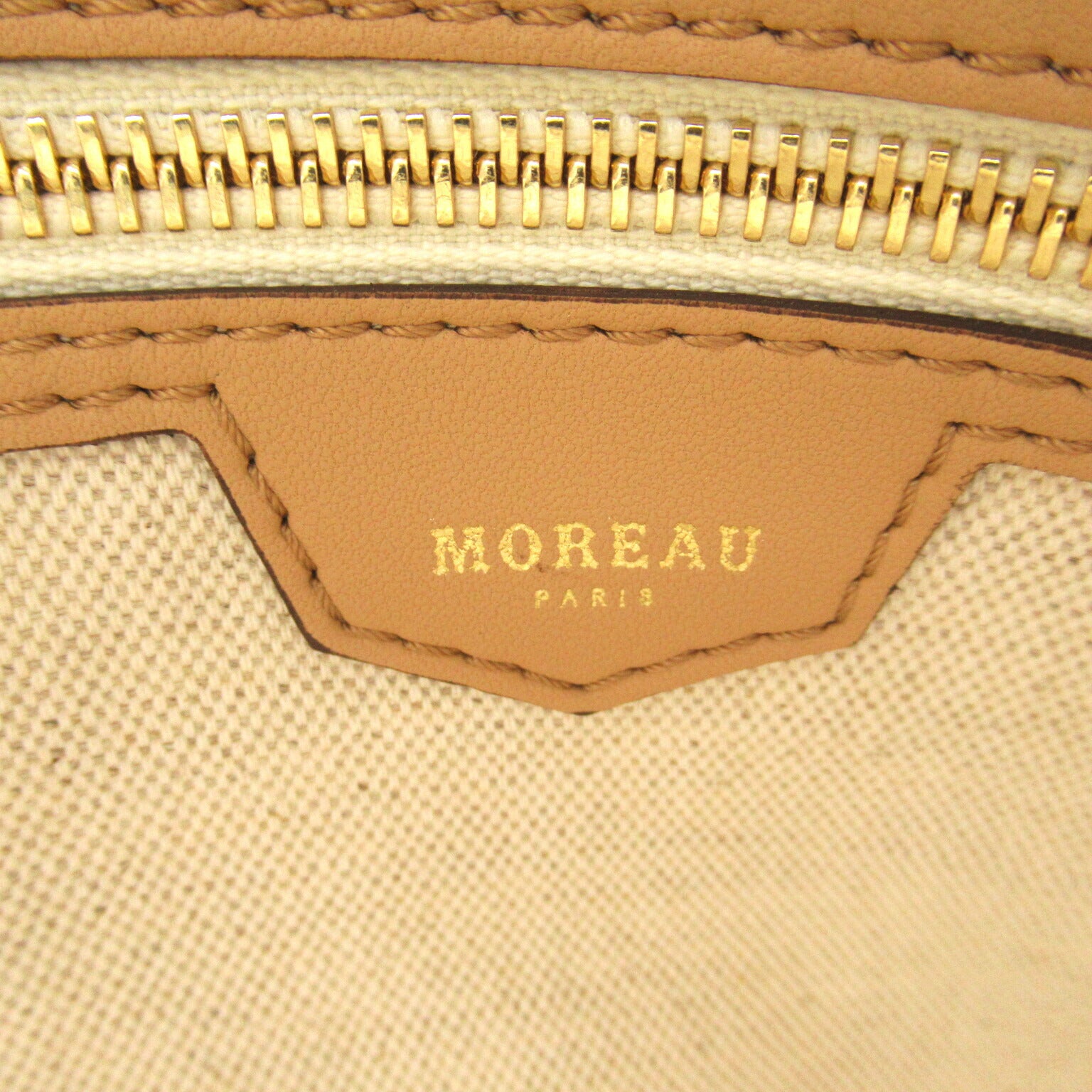 MOREAU PARIS PVC Coated Canvas Tote Bag