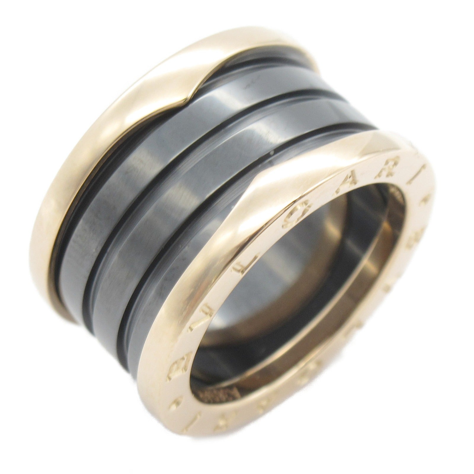 Bvlgari B-zero1 Ring K18PG Ceramic