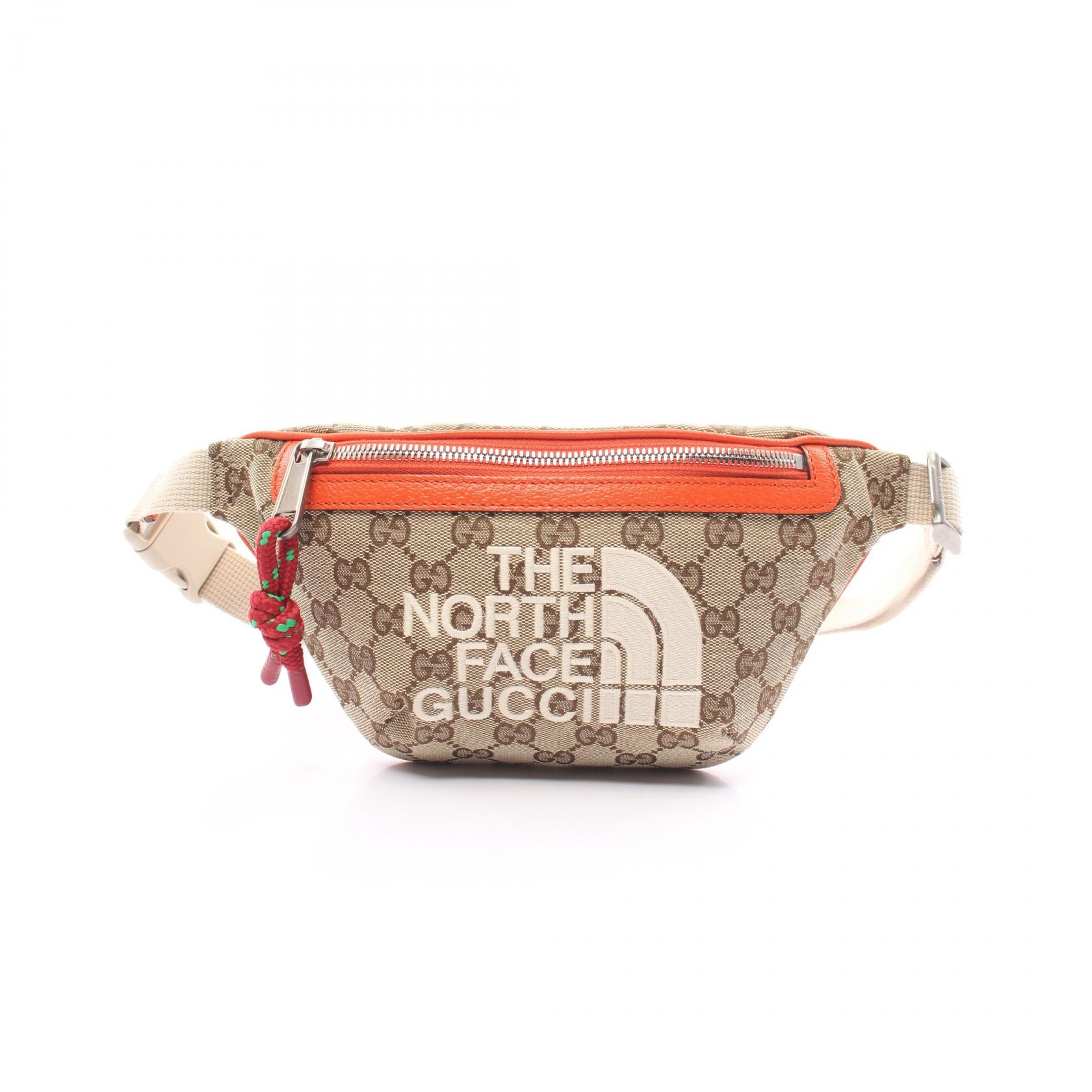 Gucci x The North Face GG Canvas Waist Bag