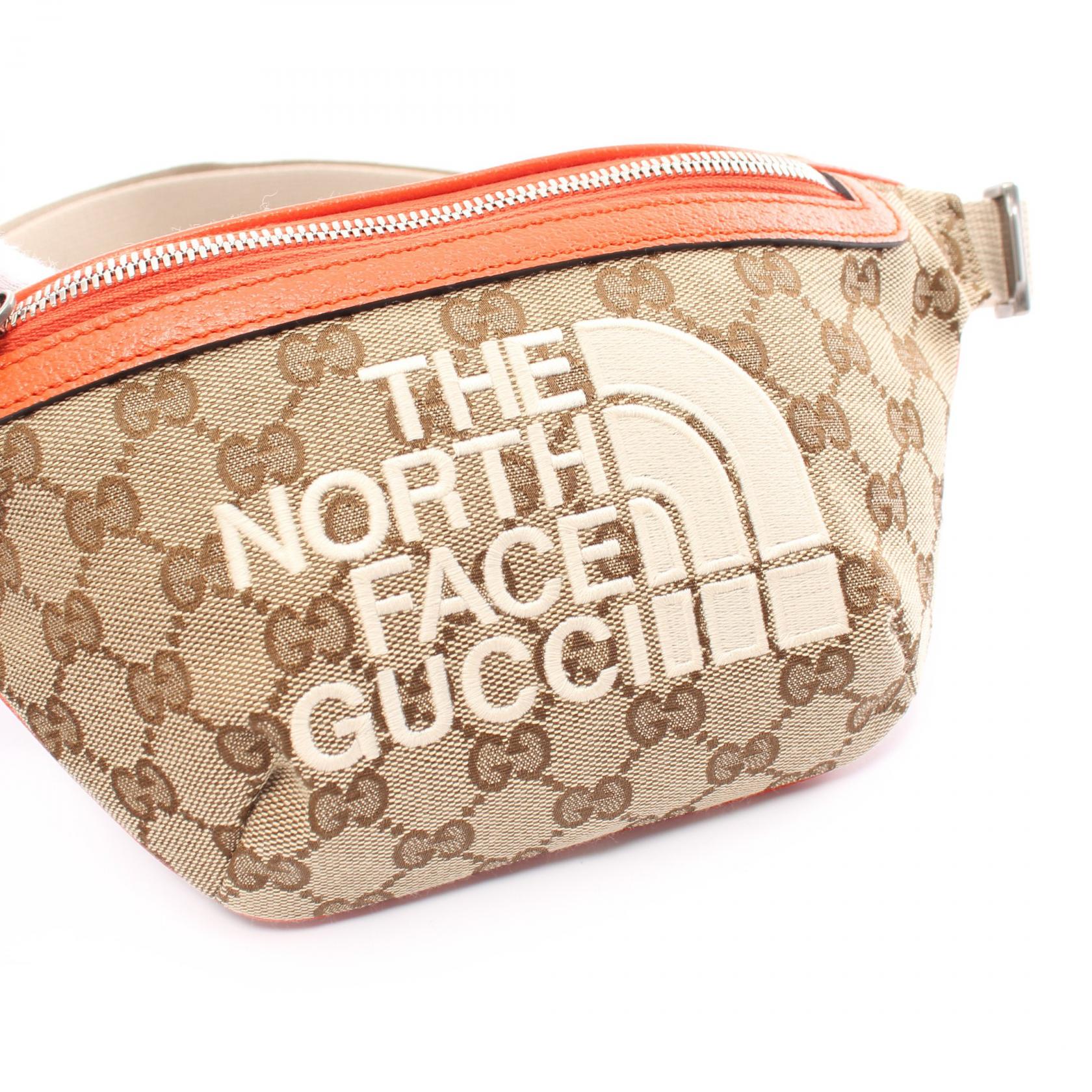 Gucci x The North Face GG Canvas Waist Bag