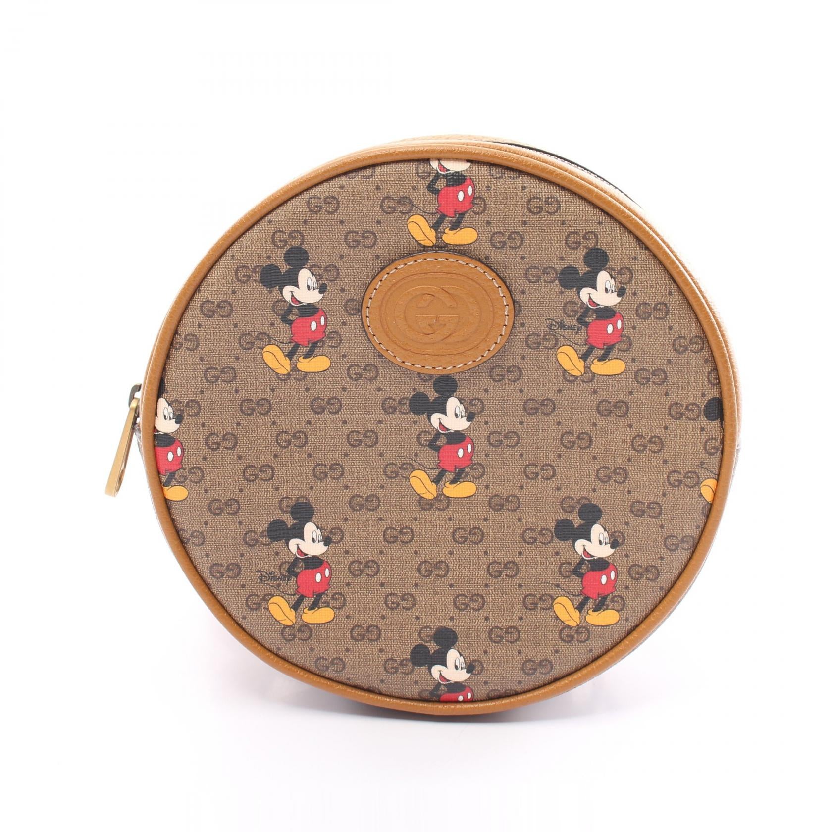 Gucci Disney Mini GG Supreme Backpack Brown