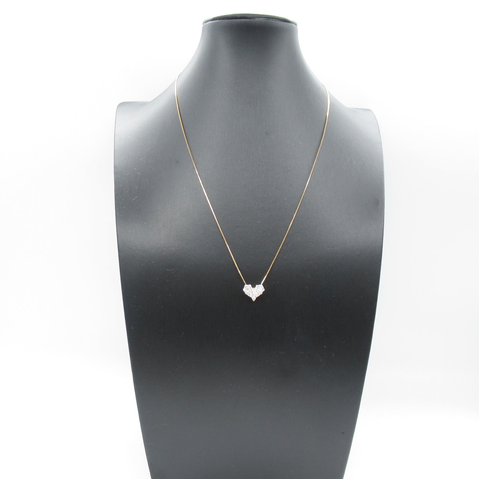 Diamond Necklace K18PG Pink Gold Jewelry