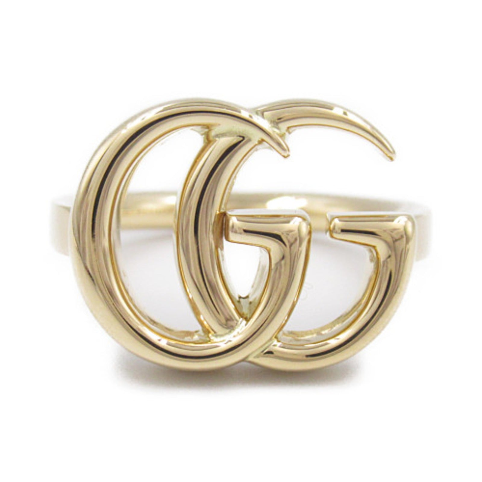 Gucci 18K GG Marmont Ring  Metal Ring in Great Condition