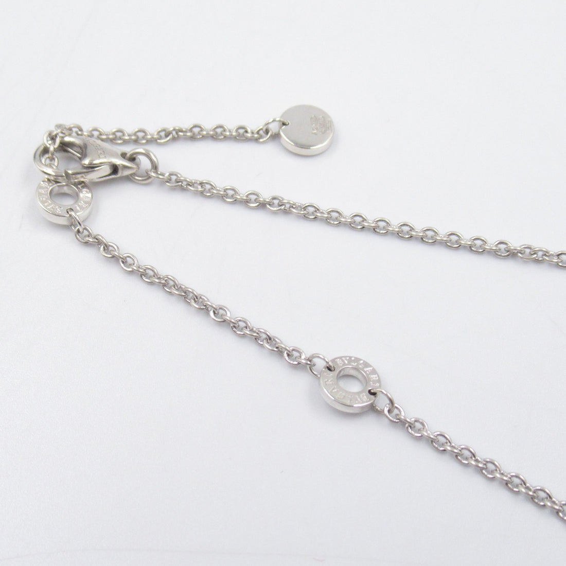 Bvlgari Silver B.Zero1 Necklace  Metal Necklace in Great Condition