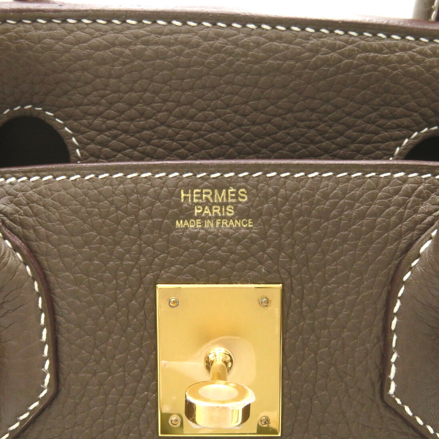 Hermes Birkin 30 Togo Leather Handbag