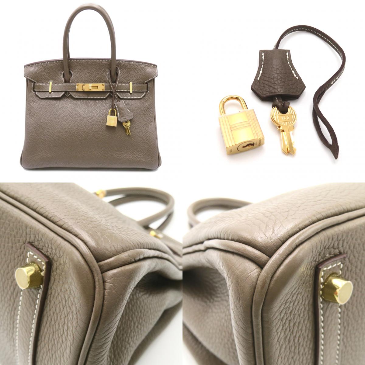 Hermes Birkin 30 Togo Leather Handbag